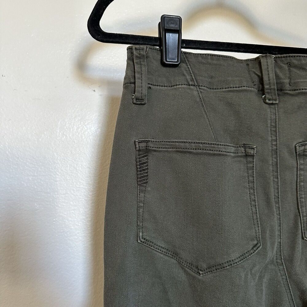 Paige Christy Cargo Pants Vintage Sage Drawstring Pants 24 (Also Fit 25 ) $219 - Picture 5 of 7